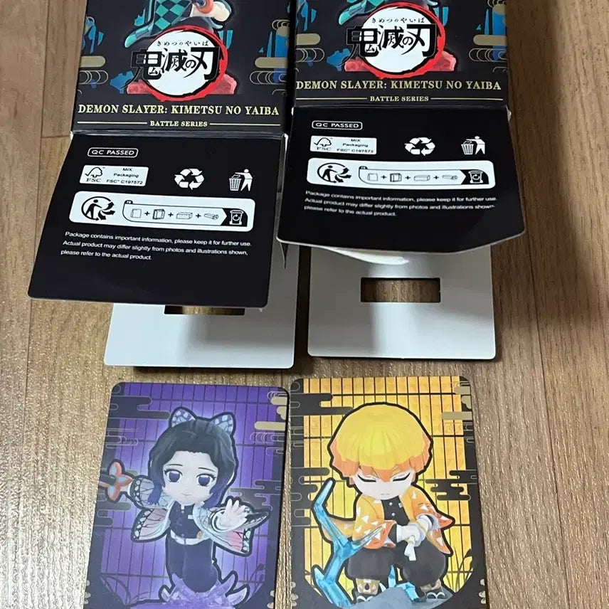[BUNJANG] Demon Slayer Pop Mart Shinobu + Zenitsu Bundle Set / 귀멸의칼날 팝마트 시노부+젠이츠 일괄판매