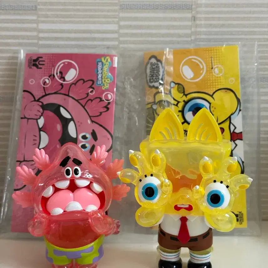 [BUNJANG] Grape Brain Sofubi SpongeBob Art Toy / 그레이프 브레인 소프비 스폰지밥 아트토이 grapebrain sofubi