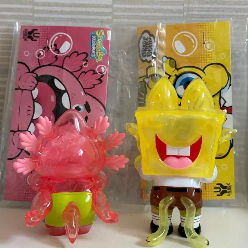 [BUNJANG] Grape Brain Sofubi SpongeBob Art Toy / 그레이프 브레인 소프비 스폰지밥 아트토이 grapebrain sofubi