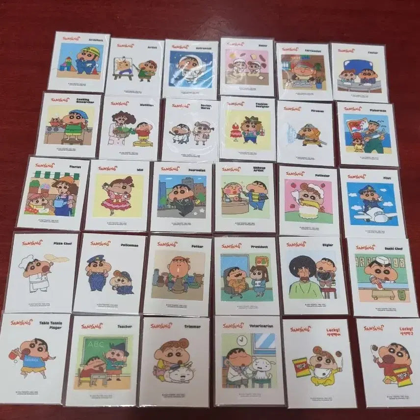 [BUNJANG] Samyang Jjangu Series 2 Sticker Set / 삼양짱구 2탄띠부씰 세트 판매합니다~