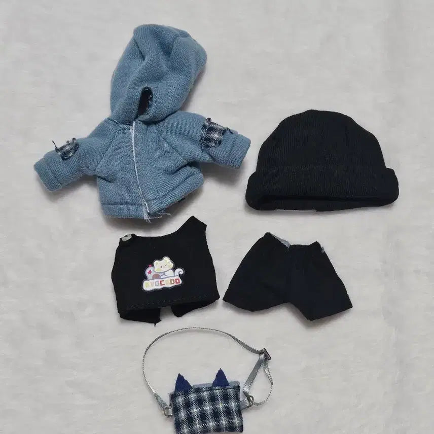 [BUNJANG] Obitsu 11 Hood &amp; Beanie Set / 오비츠11 인형옷 후드 비니세트 OB11