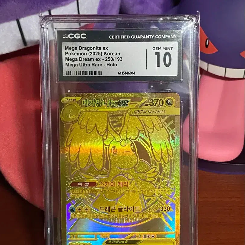 [BUNJANG] Mega Dragonite EX (250/193) CGC 10 Graded Pokémon Card / [ CGC 10 ]메가 망나뇽 MUR 포켓몬 카드 250/193