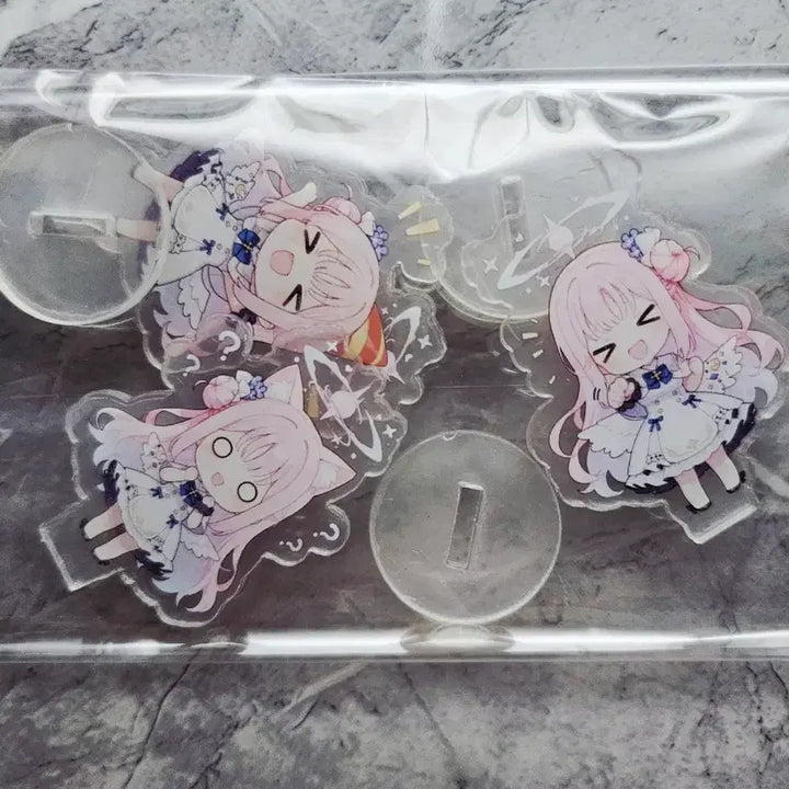 [BUNJANG] Blue Archive Mika Holiday Saunter Acrylic Stand and Wedding Ticket Glitter Bundle Set / 블루아카이브 미카 Holiday Saunter 아크릴, 웨딩 글리터 등