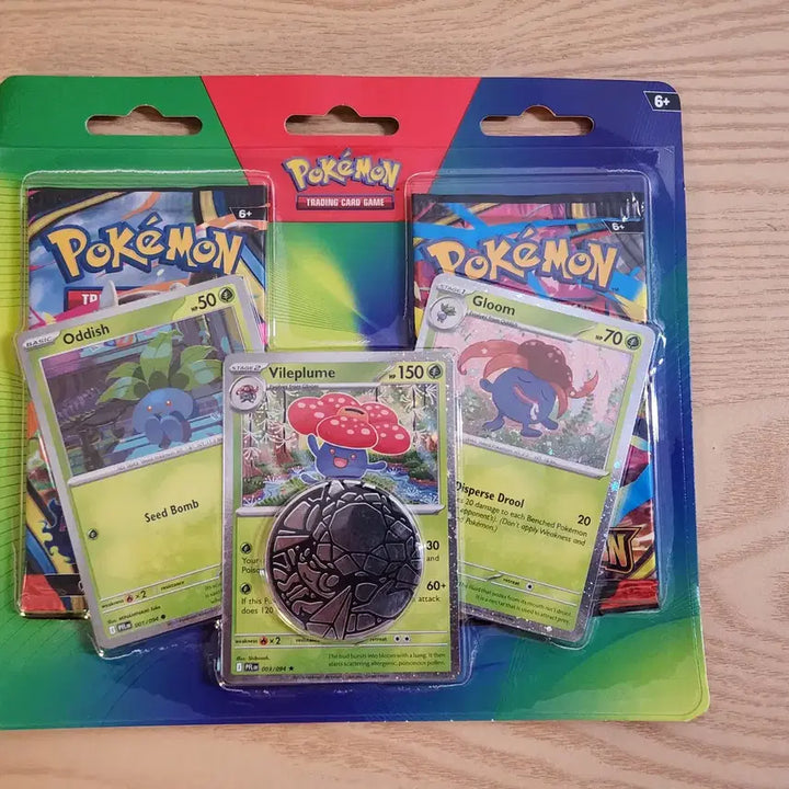 [BUNJANG] Sealed Pokemon Cards North American Edition - Gloom, Vileplume, Vileplume Perfect Order / [미개봉]포켓몬카드 북미판 뚜벅초 냄새꼬 라플레시아 퍼펙트오더