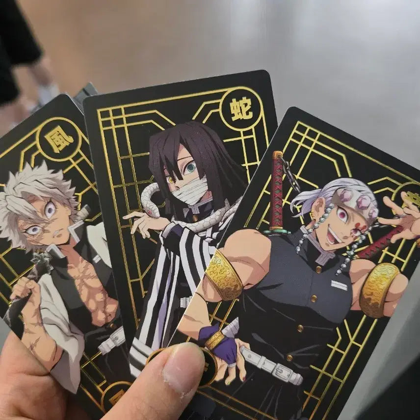 [BUNJANG] Demon Slayer Exhibition Trading Cards / 귀멸의 칼날 전시 수집용 카드 랜덤 교환