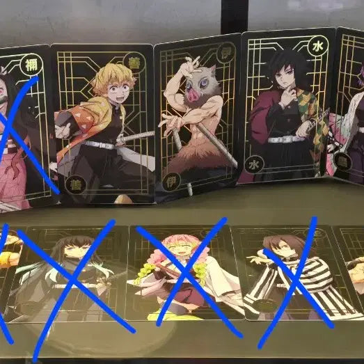 [BUNJANG] Demon Slayer Exhibition Trading Cards / 귀멸의 칼날 전시 수집용 카드 랜덤 교환