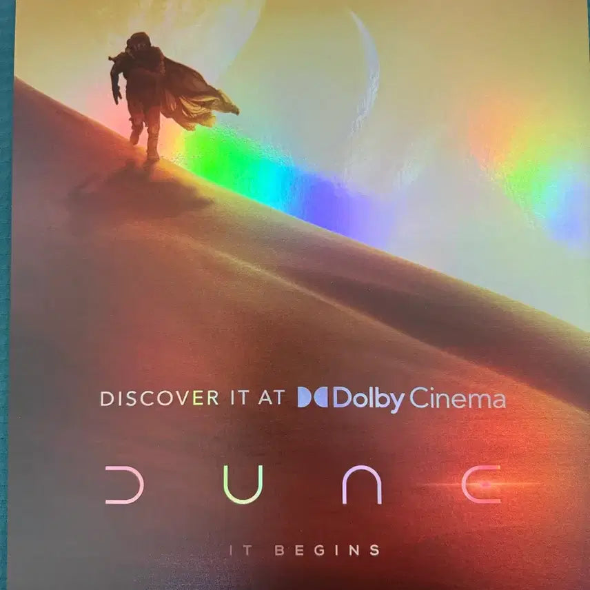 [BUNJANG] Dune Dolby Cinema Poster Original Release / 듄 (DUNE) 돌비 시네마 포스터 원개봉 영화 팝니다