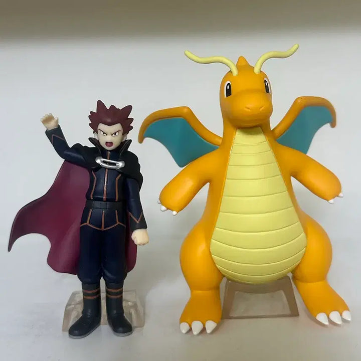[BUNJANG] Bandai Pokemon Scale World Toy Figure - Kanna and Dragonite Set / 반다이 포켓몬 스케일월드 피규어 목호 망나뇽 세트