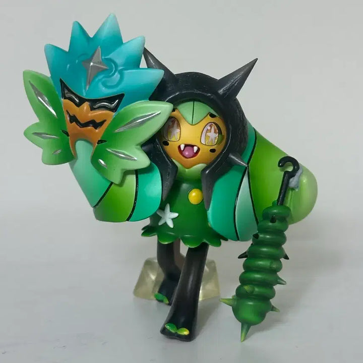 [BUNJANG] Pokemon Scale World Ogerpon Resin Figure (Damaged) / 포켓몬 스케일월드 레진 피규어 오거폰 (하자있음)