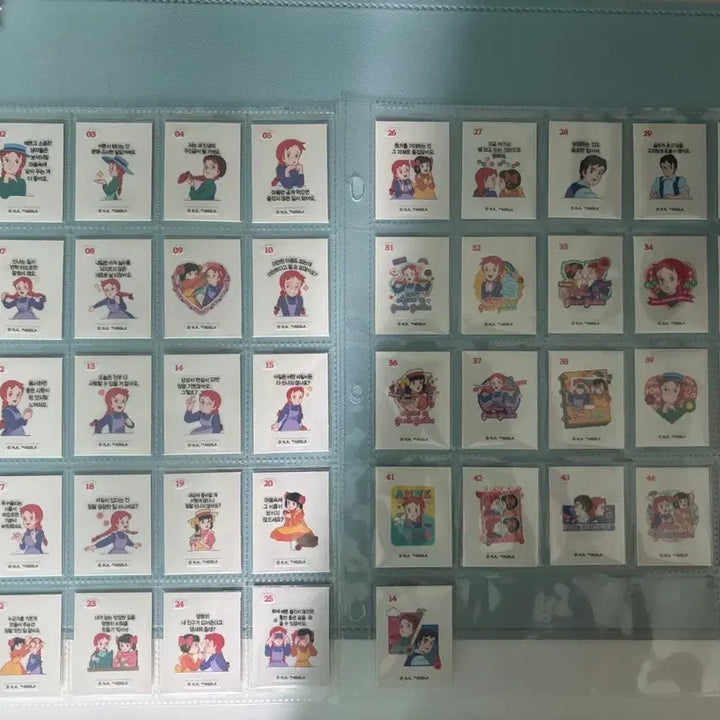 [BUNJANG] Anne of Green Gables, Lee Jung-hoo, Knotted, Ppushyupushy Sticker Set / 빨간머리앤, 노티드, 뿌셔뿌셔 띠부씰 판매