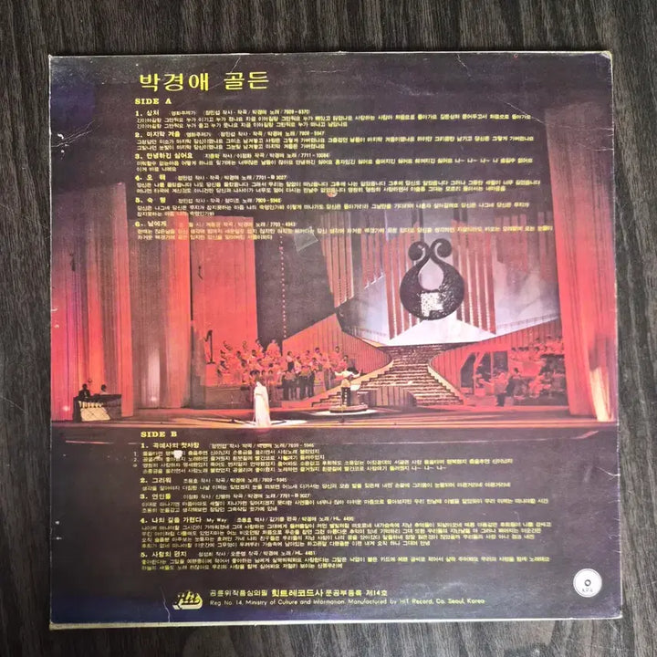 [BUNJANG] Park Kyung Ae Golden LP - Sangcheo / Majimak Gyeoul / LP 박경애 골든 - 상처 / 마지막겨울