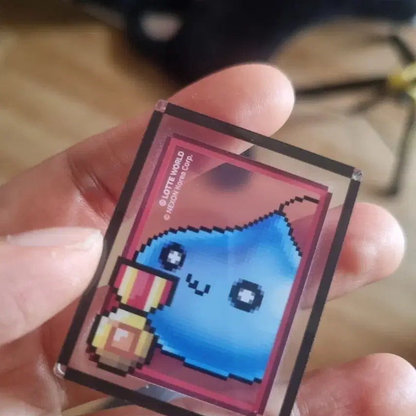 [BUNJANG] MapleStory Lotte World Gacha Acrylic Block Figure / 메이플스토리 롯데월드 가챠 아크릴 아크릴블록 피규어 버블링