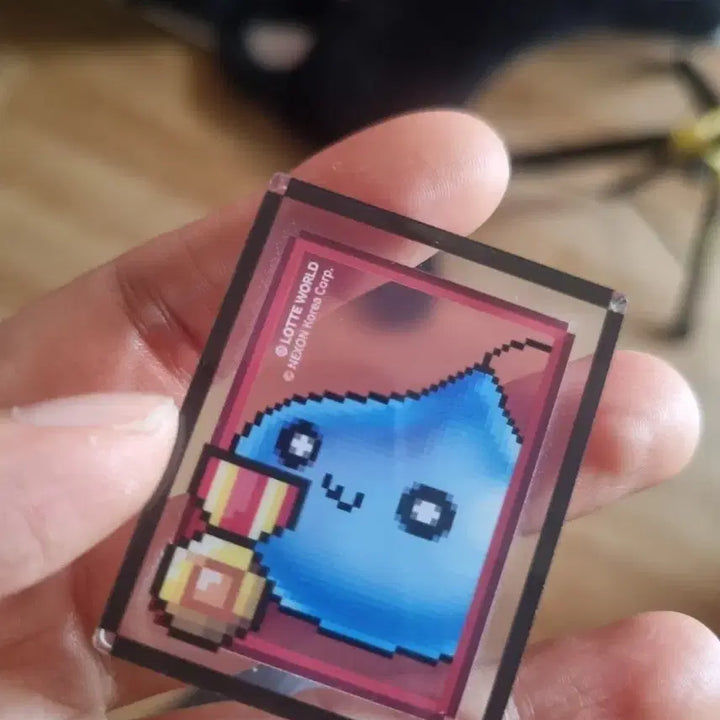 [BUNJANG] MapleStory Lotte World Gacha Acrylic Block Figure / 메이플스토리 롯데월드 가챠 아크릴 아크릴블록 피규어 버블링