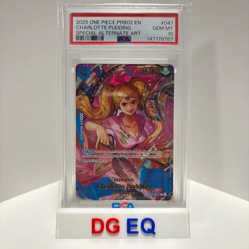 [BUNJANG] One Piece Card English Charlotte Linlin OP06-047 PSA 10 Graded Card / 원피스 카드 영판 샬롯링링 OP06-047 PSA 10 등급카드 판매