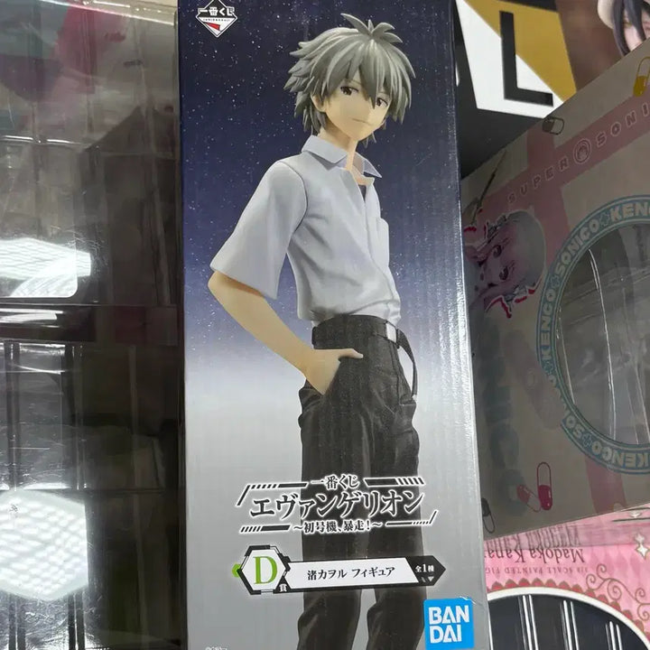 [BUNJANG] Ichiban Kuji Evangelion Unit-01 Berserk Mode Nagisa Kaoru School Uniform Figure / 에반게리온 제일복권 초호기 폭주D상 나기사 카오루 교복 피규어 이치방쿠지
