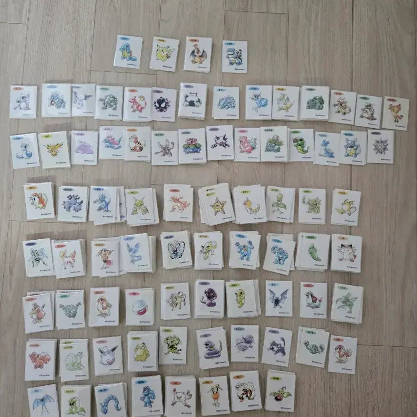 [BUNJANG] Various Pokemon Stickers For Sale / 여러가지 포켓몬 띠부씰 판매