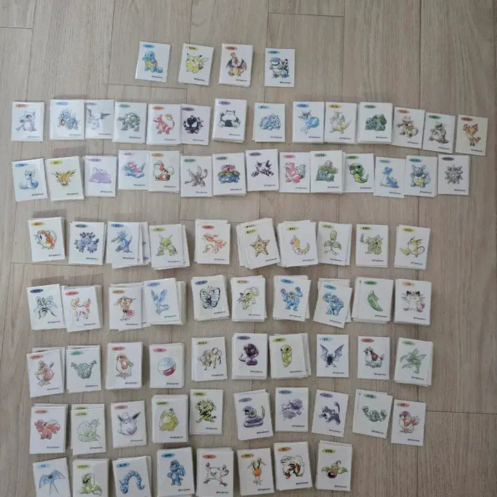 [BUNJANG] Various Pokemon Stickers For Sale / 여러가지 포켓몬 띠부씰 판매