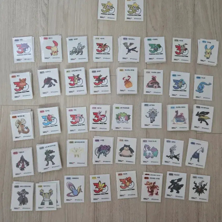 [BUNJANG] Various Pokemon Stickers For Sale / 여러가지 포켓몬 띠부씰 판매