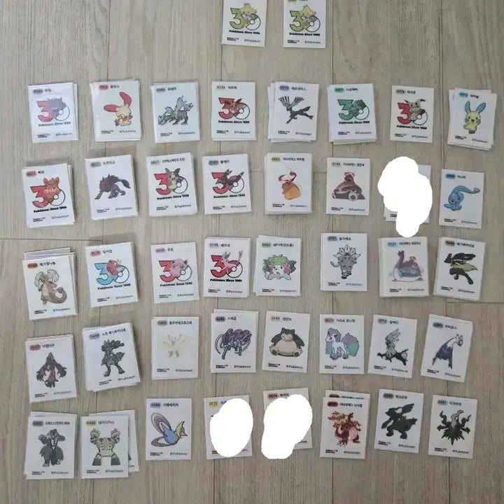 [BUNJANG] Various Pokemon Stickers For Sale / 여러가지 포켓몬 띠부씰 판매