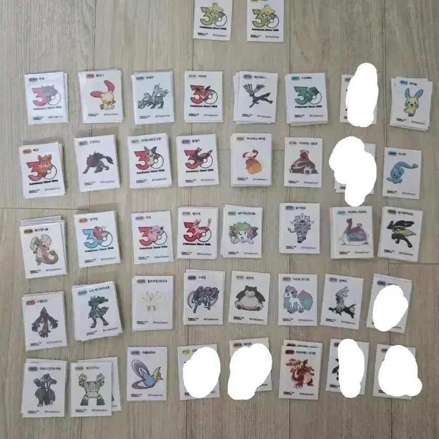 [BUNJANG] Various Pokemon Stickers For Sale / 여러가지 포켓몬 띠부씰 판매