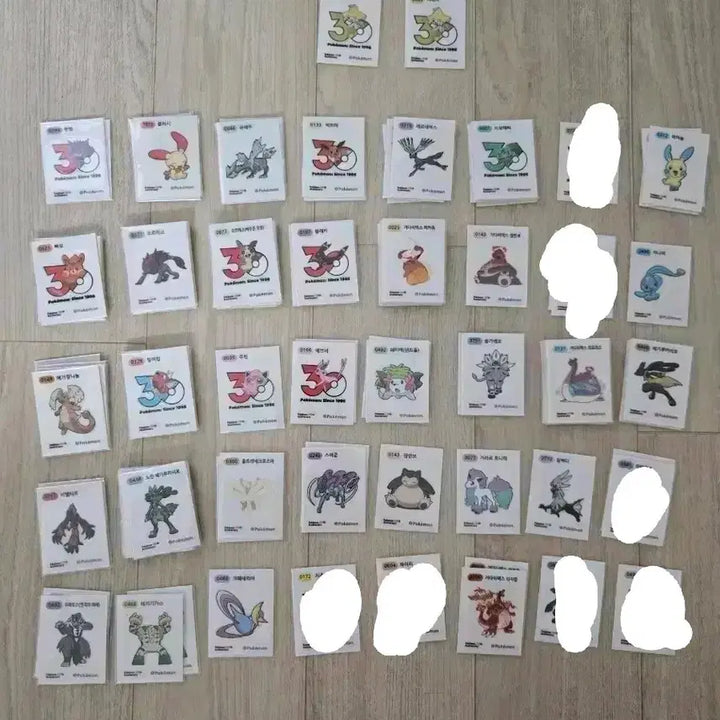 [BUNJANG] Various Pokemon Stickers For Sale / 여러가지 포켓몬 띠부씰 판매