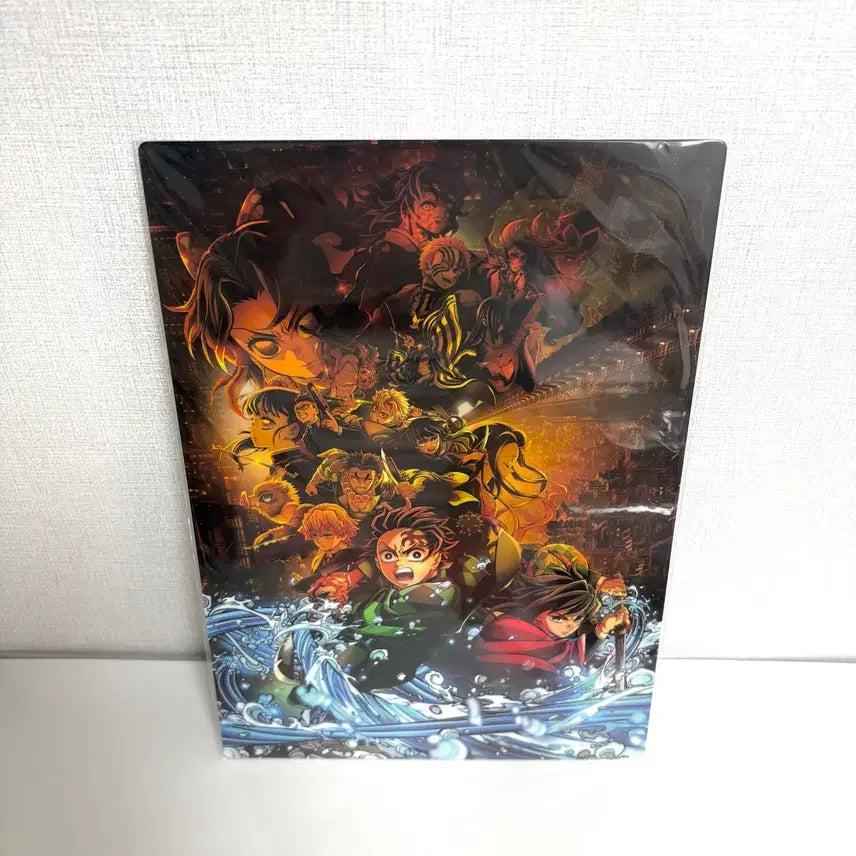 [BUNJANG] Demon Slayer: Kimetsu no Yaiba Mugen Train Arc Original Art Pamphlet / 귀멸의 칼날 무한성편 받침 일본 특전 원화 팜플렛