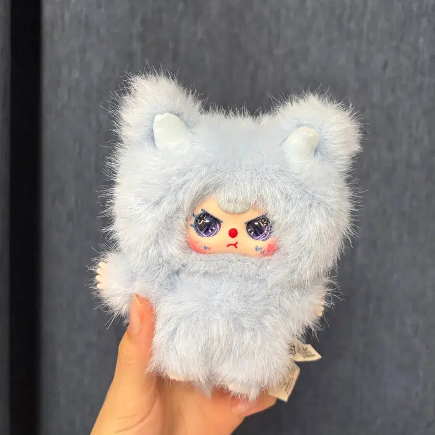 [BUNJANG] Baby3 Waryongryong Plush Sky Blue / 베이비쓰리 와룡룡 하늘색