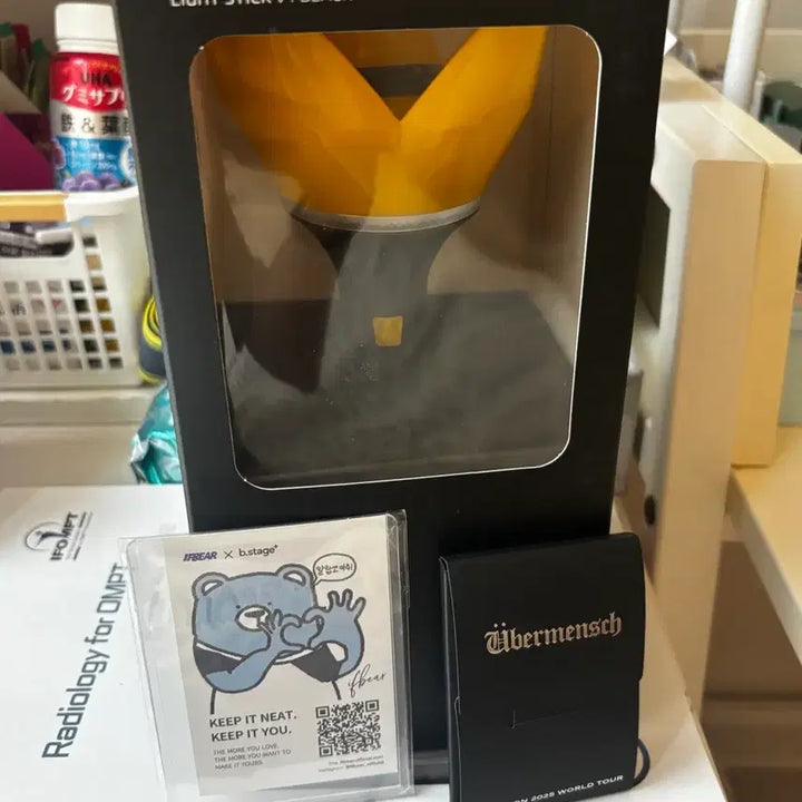 [BUNJANG] BigBang 4th Generation Black Lightstick + G-Dragon Photocard / 뱅봉 새상품 + 지드래곤 포카