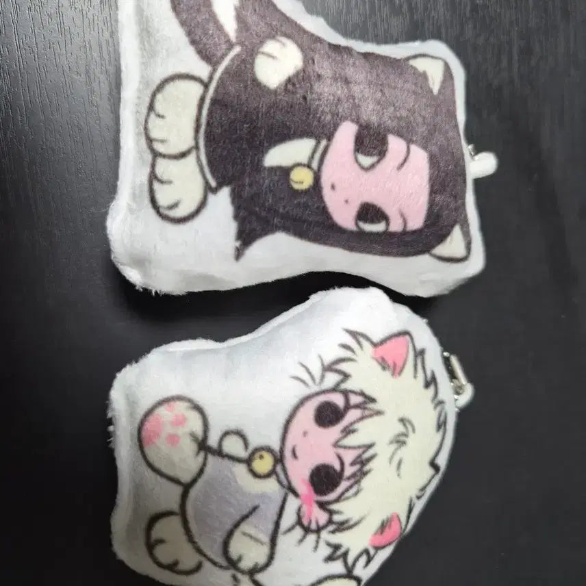 [BUNJANG] Hunter x Hunter Illumi &amp; Killua Angel Cushion Keyring Bundle Set / 헌터헌터 천사님 이르미, 키르아 쿠션키링 일괄