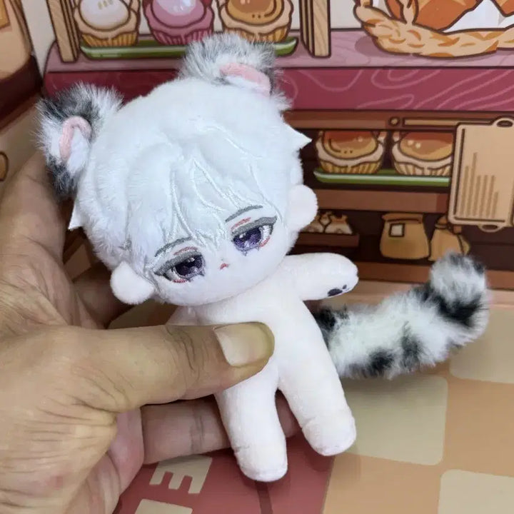 [BUNJANG] 10cm Unofficial Plush Doll Boris Magnetic Butt / 무속성 10cm 솜인형 보리스 원가이하양도