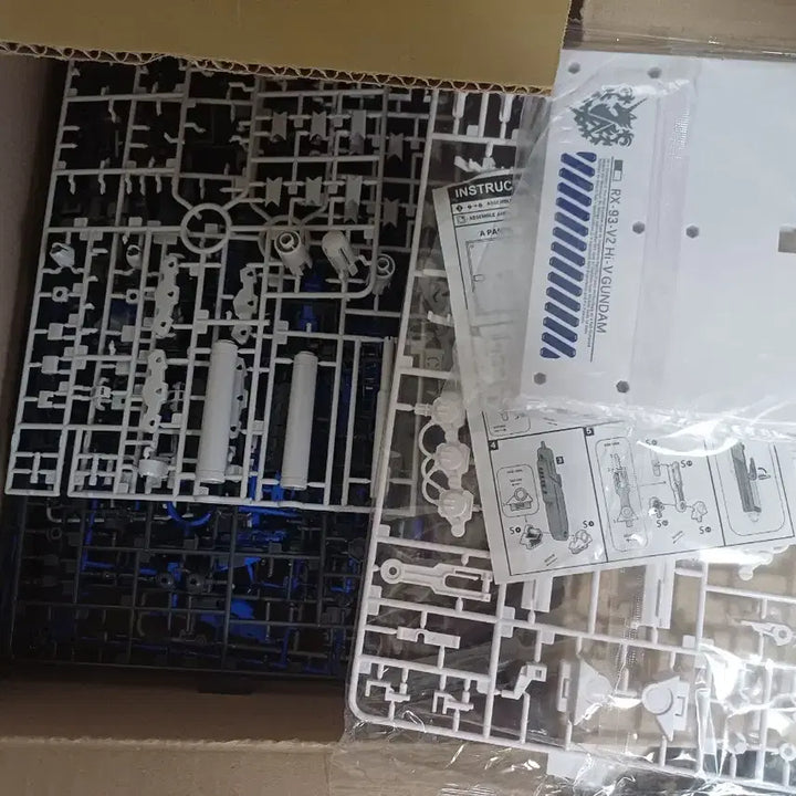 [BUNJANG] ZY Model RG Hi-Nu Gundam (Regular Edition) Partially Disassembled Kit / 장룡 RG 하이뉴 일반판 발골중단품 택포 2.4만