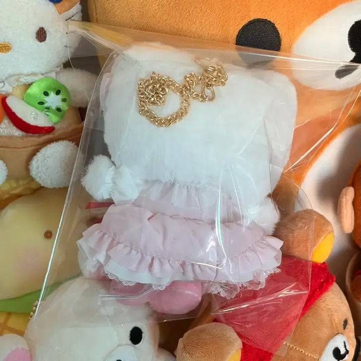 [BUNJANG] Sanrio Hello Kitty Whipping Shortcake 2 Mascot Plush / 산리오 키티 휘핑 쇼트케이크2 마스코트 인형