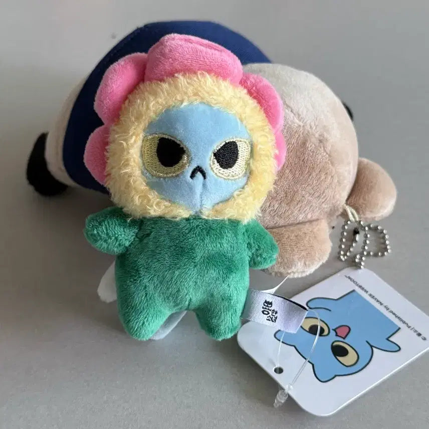 [BUNJANG] Yonghan Girl Keyring Doll / 용한소녀 키링 인형