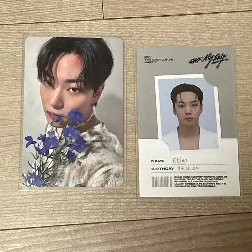 [BUNJANG] ONF Myself Album Digipack Jiseong Version + Jiseong Photocard / 온앤오프 myself 앨범 디지팩 이션 ver + 이션 포카