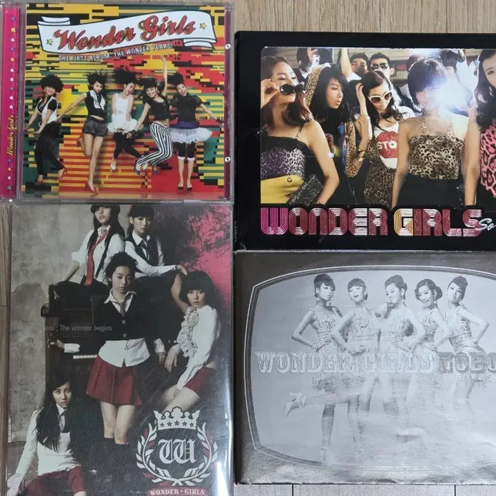 [BUNJANG] Wonder Girls 4 Album Bundle Set / 원더걸스 앨범 4종