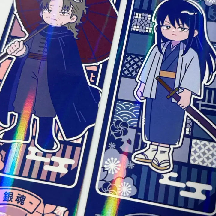 [BUNJANG] Gintama Retro Bookmark - Zura, Abuto / 은혼 뉴트로 북마크 즈라, 아부토 판매