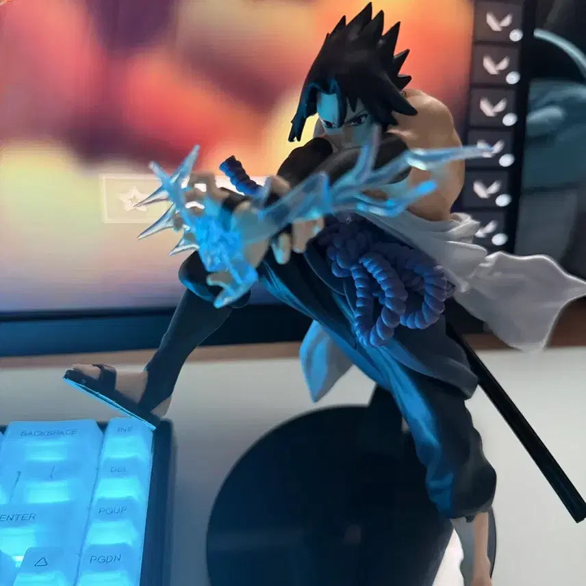 [BUNJANG] Naruto Chidori Sasuke Vibration Figure (Unsealed) / (개봉) 나루토 치도리 사스케 바이브레이션 피규어