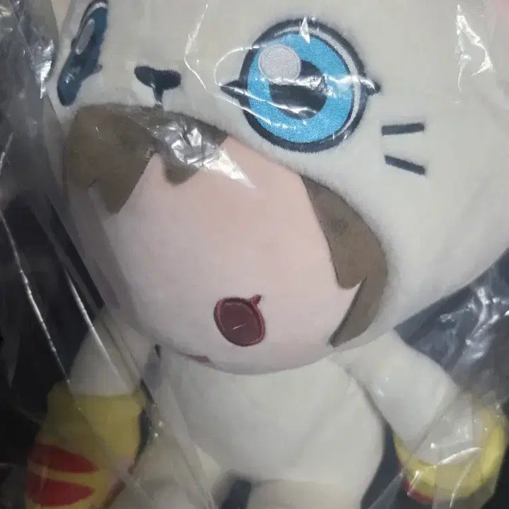 [BUNJANG] Digimon: Pocket Lottery D Prize Gatomon &amp; Kari Plush / 디지몬 포테 쿠지 d상 가트몬 나리 인형