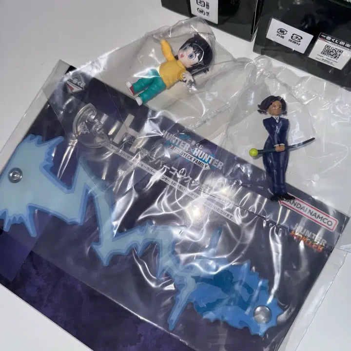 [BUNJANG] Hunter x Hunter Lottery Prize G &amp; H Figures and Cable Ties Bundle / 헌터x헌터 쿠지 G상 카나리아, 아르카 피규어, H상 케이블타이 일괄