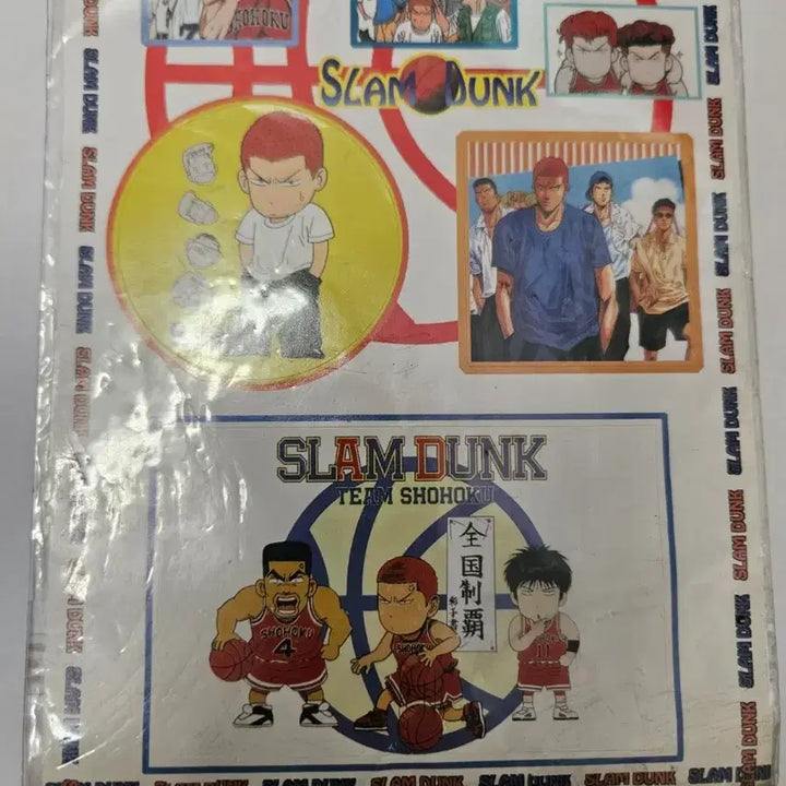 [BUNJANG] Slam Dunk Retro Vintage Stickers - 90s Stationery / 고전 문구 애니 슬램덩크 스티커 3 레트로 빈티지 스티커
