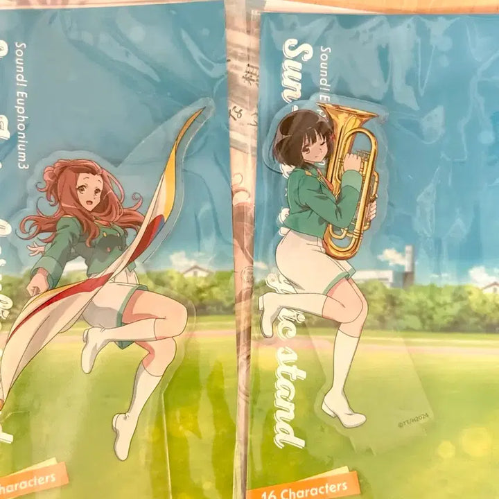 [BUNJANG] Sound! Euphonium Ririka Kenzaki &amp; Kanade Hisaishi 3rd Season Sunfes Acrylic Bundle Set / 울려라유포니엄 켄자키 리리카 히사이시 카나데 3기 선페스 아크릴 일괄