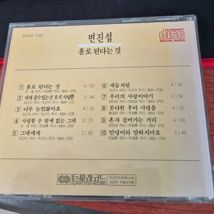 [BUNJANG] Byun Jin-sub 1st Album CD / 변진섭 1집 CD
