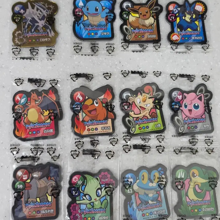 [BUNJANG] Pokemon Cookie Magnet / 포켓몬  마그넷