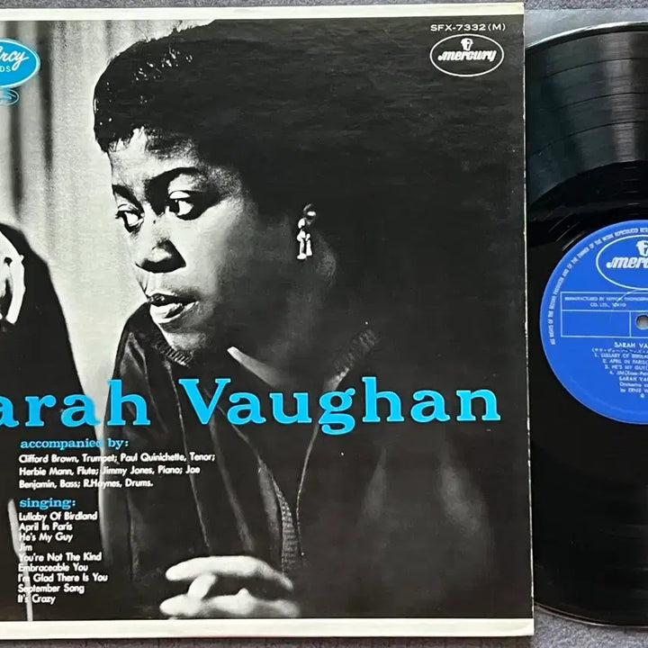 [BUNJANG] Sarah Vaughan - Sarah Vaughan LP (1974 Japanese Pressing) / LP : Sarah Vaughan - Sarah Vaughan