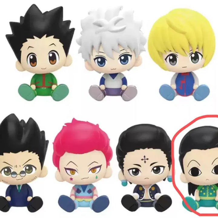 [BUNJANG] Hunter x Hunter Illumi Zoldyck Sitting Figure (Sealed) / [미개봉] 헌터x헌터 헌터헌터 눌셋 nullset 앉은 피규어 이르미