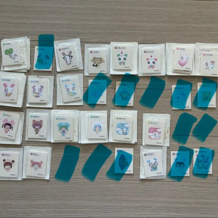 [BUNJANG] HooHooEe Individual Sticker Set / 후후이 띠부씰 개별판매