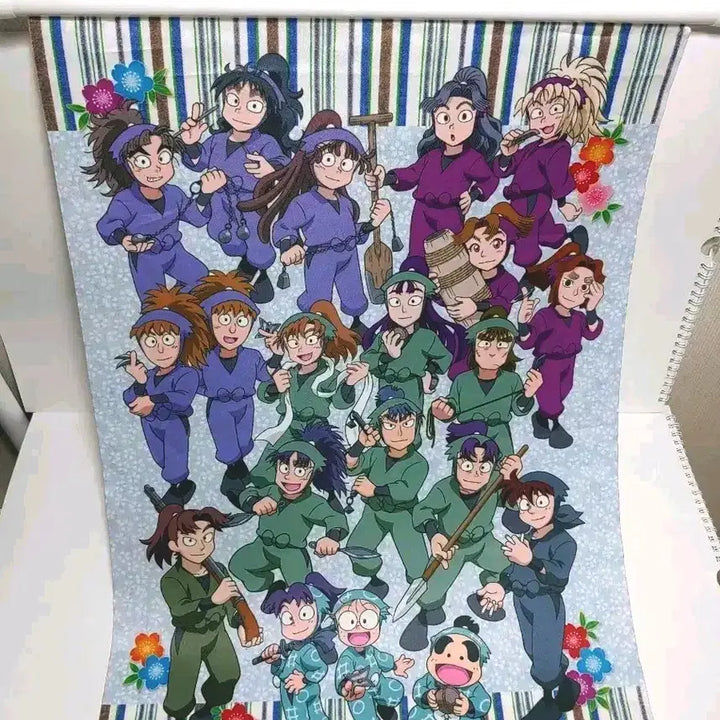 [BUNJANG] Nintama Rantaro Tapestry Scroll / 소장용 닌타마 란타로 태피스토리 족자봉 가격할인