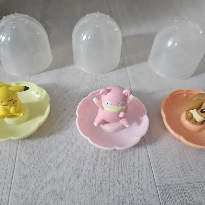 [BUNJANG] Pokemon Gemlies Figures (Slowpoke, Pikachu, Eevee) / 포켓몬 젬리스(야돈,피카츄,이브이)
