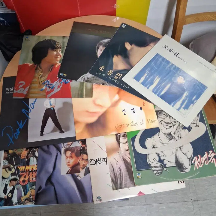 [BUNJANG] Bundle Set of 10 K-Pop LPs / 가요 LP 10장 일괄 사진 그대로 판매 (택비무료)