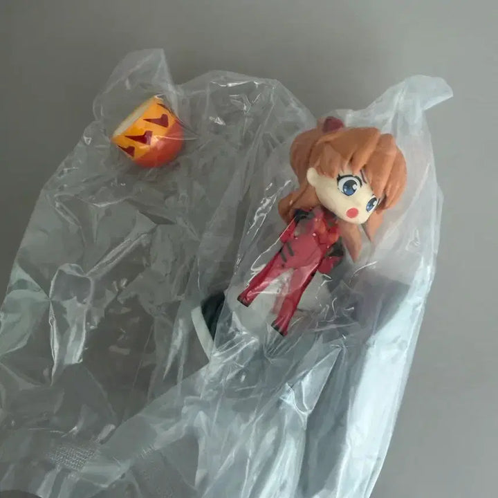[BUNJANG] Evangelion Asuka Unit-02 Desktop Figure 2-Set (Sealed) / 에반게리온 데스크탑 에바 피규어 아스카 2호기 미개봉 2개 세트